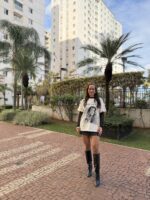 🤎 Max Tee Urban Chic Estampa  | Encantos do Interior NM