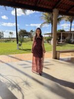 Vestido Longo em Tule Poá | Encantos do Interior NM - Imagem 9