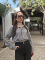 CAMISA LISTRADA P&B | PRIMAVERA–VERÃO - Imagem 2