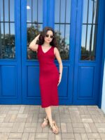 VESTIDO TRICOT MIDI - Imagem 3