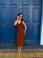 VESTIDO TRICOT MIDI - Imagem 5